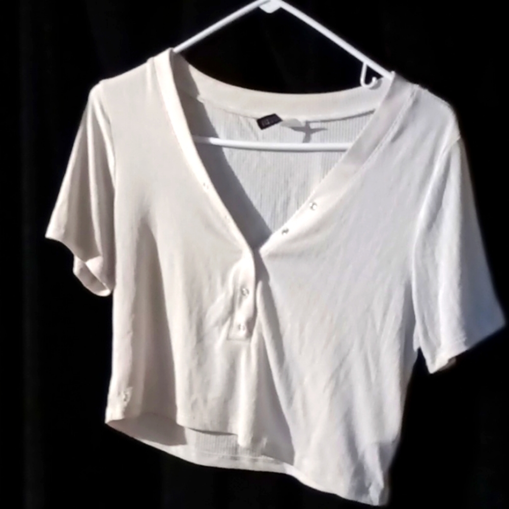 Divided white crop